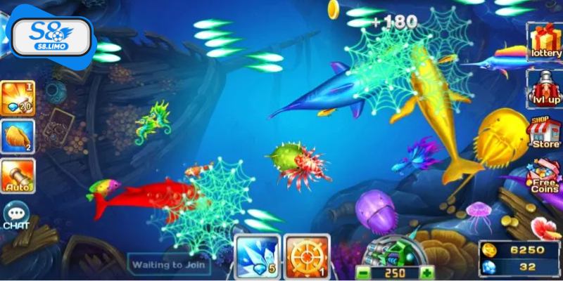 Kết hợp bắn cá theo nhóm