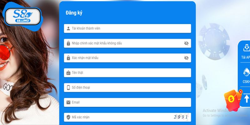Bật mí từng bước thực hiện thao tác đăng ký S8 